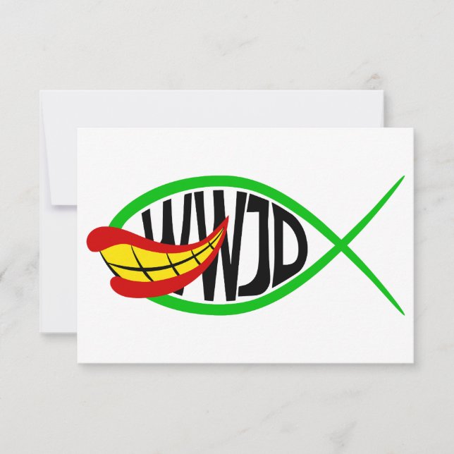 Cartão De Agradecimento O Que O Joker Faria? (Frente)