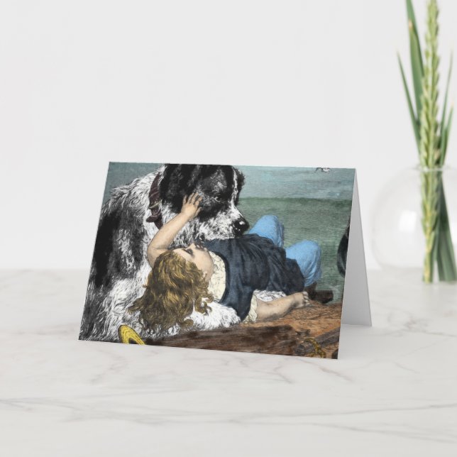 Cartão De Agradecimento O salvamento (Frente)