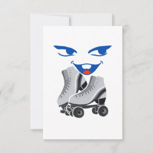 Cartão De Agradecimento O Skate Roller é divertido