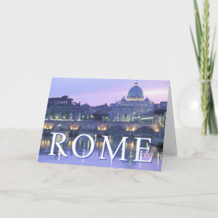Cartão De Agradecimento O Vaticano   Roma, Itália   Obrigado