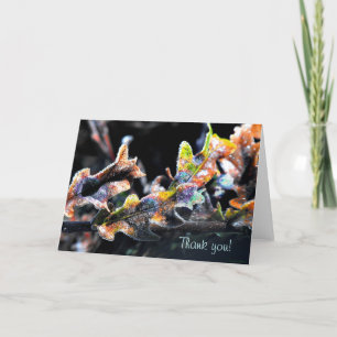 Cartão De Agradecimento Oak Fairy Glacé