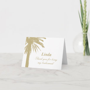 Cartão De Agradecimento Obrigada por ser minha madrinha Sandy palmeira