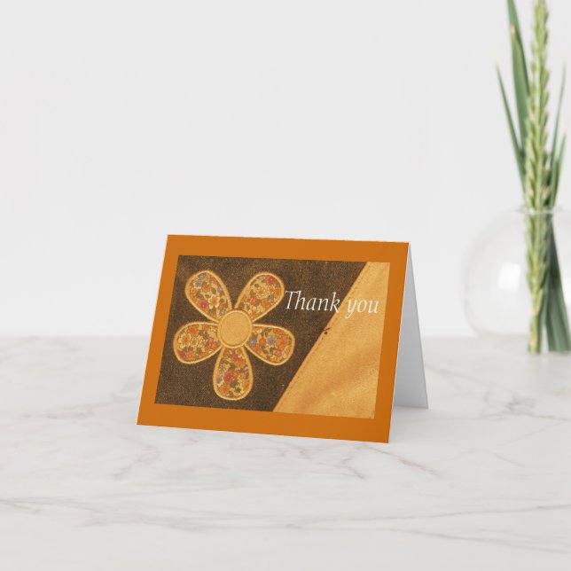 Cartão De Agradecimento Obrigado (Frente)