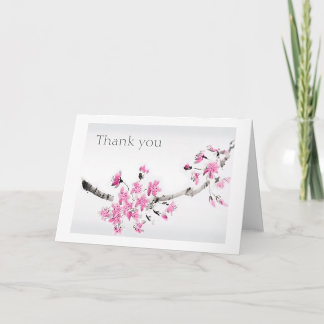 Cartão De Agradecimento Obrigado (Frente)