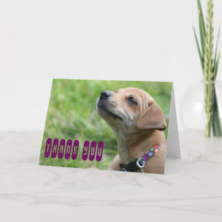 Cartão De Agradecimento Obrigado!