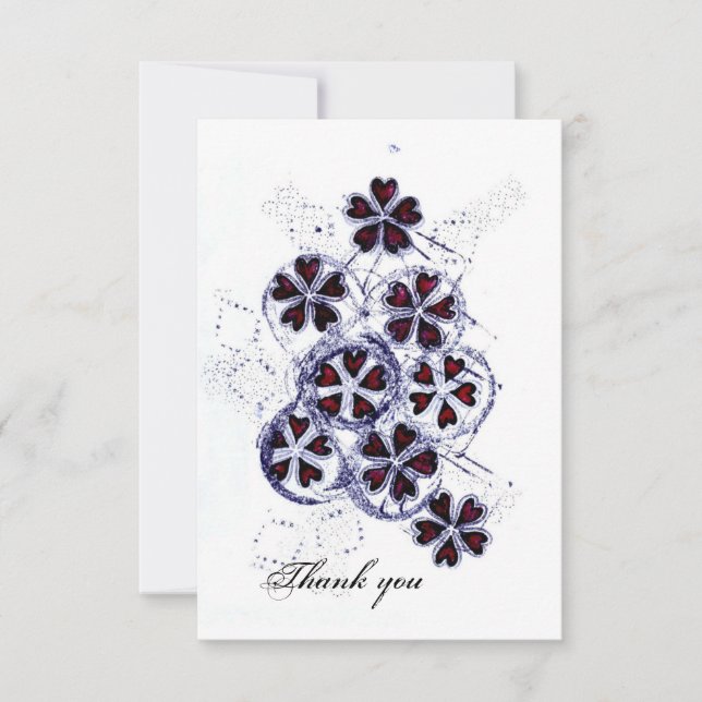 Cartão De Agradecimento Obrigado (Frente)