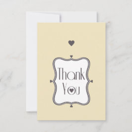 Cartão De Agradecimento Obrigado