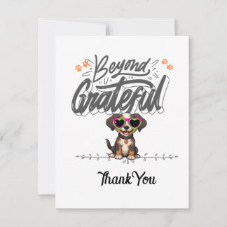 Cartão De Agradecimento Obrigado