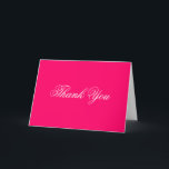 Cartão De Agradecimento Obrigado<br><div class="desc">Obrigado,  notas para acompanhar a design de camisa. Ambos estão bem!</div>