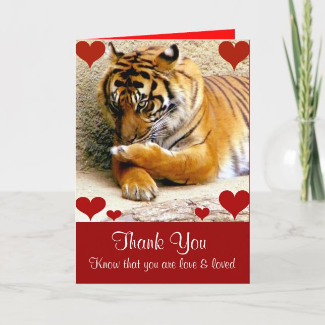 Cartão De Agradecimento Obrigado. (Frente)