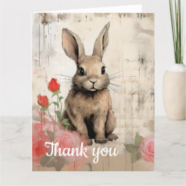 Cartão De Agradecimento Obrigado 16