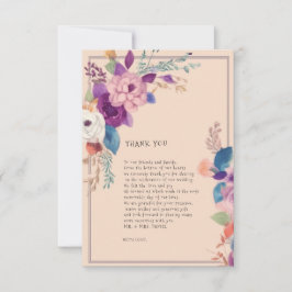 CARTÃO DE AGRADECIMENTO OBRIGADO(A) 