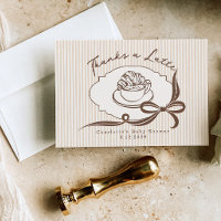 Obrigado A Lot Cafe Bebe Café Arco Chaveirinho Chá