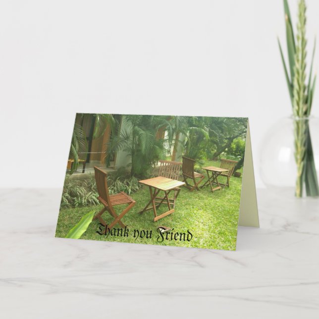 CARTÃO DE AGRADECIMENTO OBRIGADO AMIGO (Frente)