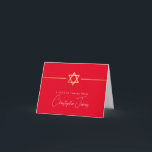 Cartão De Agradecimento OBRIGADO bar mitzvah, estrela judaica de ouro mode<br><div class="desc">[ NOTA - O EFEITO DOURADO É UMA IMAGEM IMPRESSA ] Um design moderno e simples para a Configuração do CARTÕES DE AGRADECIMENTOS como modelo, é simples adicionar seus próprios detalhes ou clicar no botão Tamanho e você pode adicionar ou alterar texto, fontes, tamanhos personalizados etc., DICA: 1. Para redimensionar/reposicionar...</div>