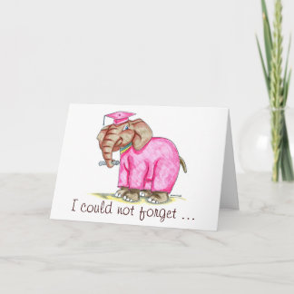 Cartão De Agradecimento Obrigado bonito da graduação você