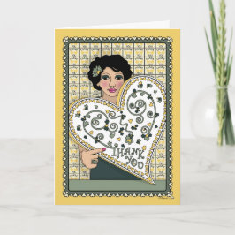 Cartão De Agradecimento Obrigado_C_Cartão de Saudação