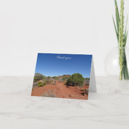 Cartão De Agradecimento Obrigado - Canyonlands