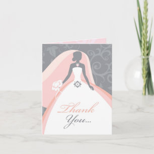 Cartão De Agradecimento Obrigado Chá de panela