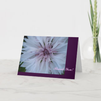 Cartão De Agradecimento Obrigado cor-de-rosa