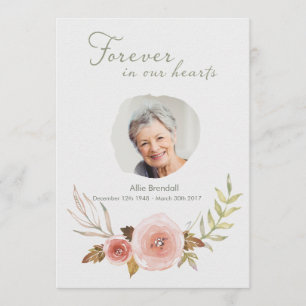 Cartão De Agradecimento Obrigado cor-de-rosa da grinalda da aguarela da