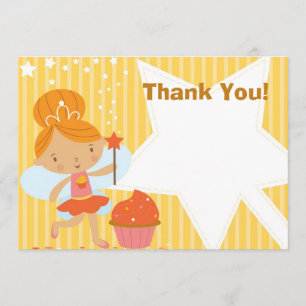 Cartão De Agradecimento Obrigado customizável você - princesa feericamen