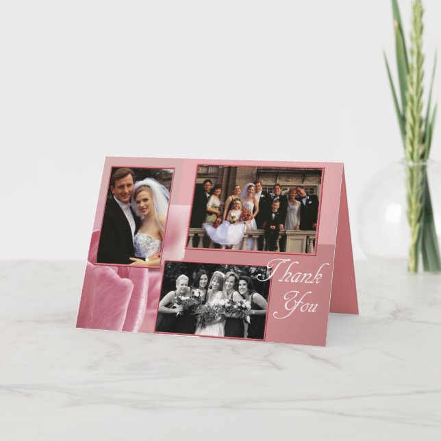 Cartão De Agradecimento Obrigado dama de honra (Frente)