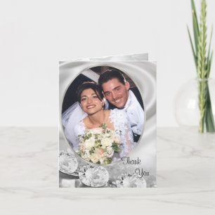 Cartão De Agradecimento Obrigado de casamento com você