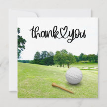 Obrigado de golfe você tanto para bola de golfe em
