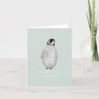 Obrigado de inverno do Baby Penguin Blue Boy