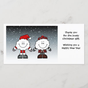 Cartão De Agradecimento Obrigado de McClouds você