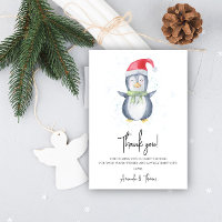 Obrigado de Pinguim do Ártico, seu chá de fraldas