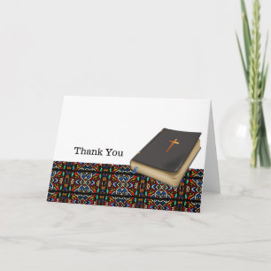 Cartão De Agradecimento Obrigado de vidro