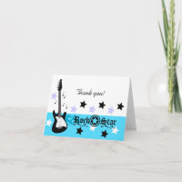 Obrigado do *Blue* da guitarra da estrela do rock
