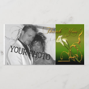 Cartão De Agradecimento Obrigado do Calla você