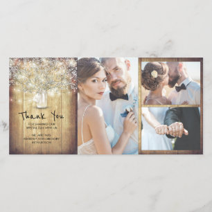 Cartão De Agradecimento Obrigado do casamento da respiração do bebê