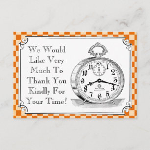 Cartão De Agradecimento Obrigado do casamento do tabuleiro de damas de