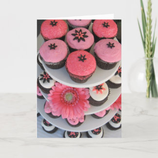Cartão De Agradecimento Obrigado do cupcake você