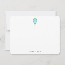 Cartão De Agradecimento Obrigado Estrela do Tênis