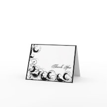 Obrigado filigrana branco preto do casamento