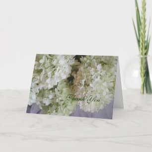 Cartão De Agradecimento Obrigado Hydrangea