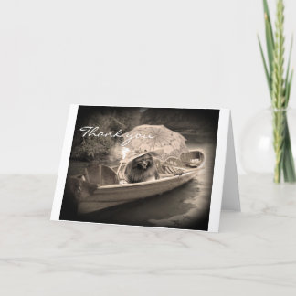 Cartão De Agradecimento Obrigado Keeshond Card