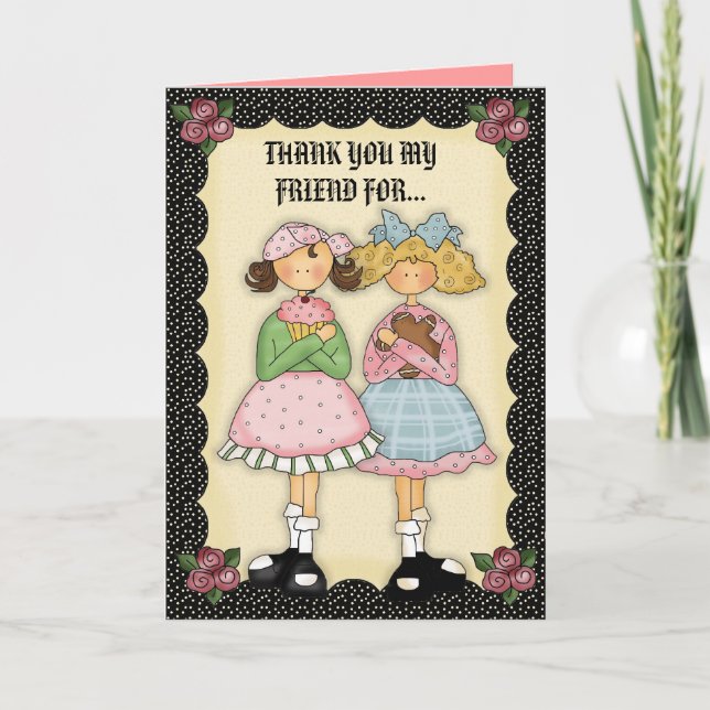 CARTÃO DE AGRADECIMENTO OBRIGADO MEU AMIGO (Frente)