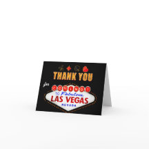 Obrigado - noite fabulosa do casino do sinal de