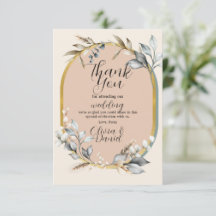 Obrigado Noivado De Casamento Algodão Neutrais