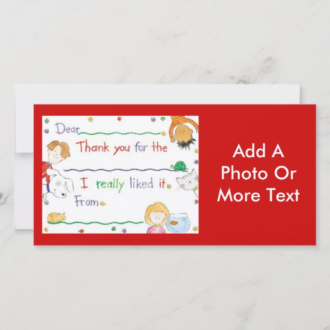 Cartão De Agradecimento Obrigado notar (Frente)