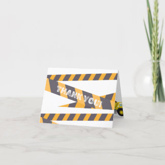 Cartão De Agradecimento Obrigado pela Construção