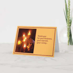 Cartão De Agradecimento Obrigado pela gentileza...