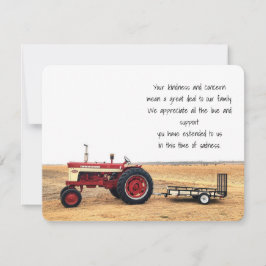 Cartão De Agradecimento Obrigado pela gentileza