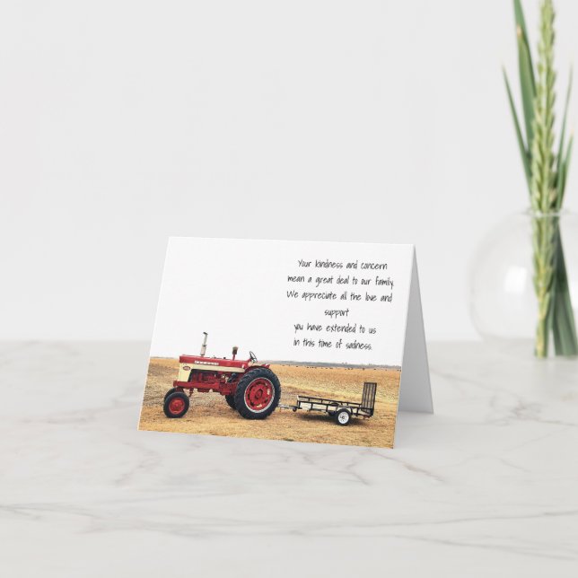 Cartão De Agradecimento Obrigado pela gentileza (Frente)